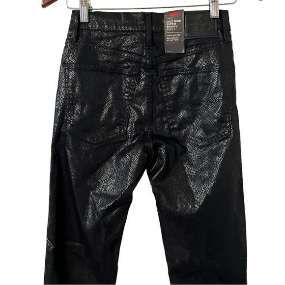 NWT LEVI’S Mile Snake Print High Super Skinny Pants - Picture 12 of 15